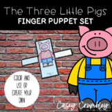 The Three Little Pigs Fairy Tale Finger Puppet Retelling Set