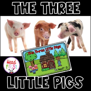 Preview of The Three Little Pigs Activities Fairy Tale Unit for Google Slides