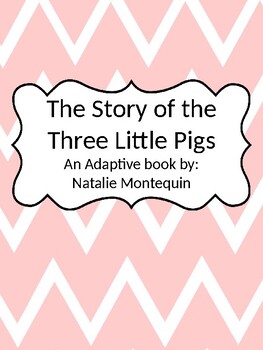 Preview of The Three Little Pigs Interactive Book