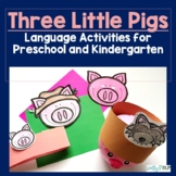 The Three Little Pigs Language Activities for Preschool