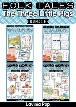 Preview of The Three Little Pigs BUNDLE