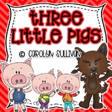 The Three Little Pigs Mini Unit (No Prep Substitute Plans!)