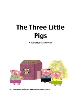 Preview of The Three Little Pigs Musical