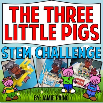 Preview of The Three Little Pigs STEM CHALLENGE