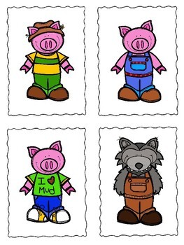 The Three Little Pigs (Emergent Reader, Teacher Lap Book, and Picture ...