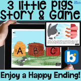 The Three Little Pigs a Fairytale story and Phonics Boom™ 