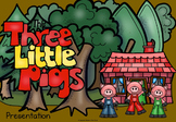 The Three Little Pigs powerpoint story