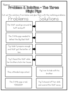 3rd grade problem and solution passages