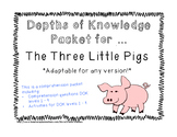 The Three Little Pigs - Comprehension Packet