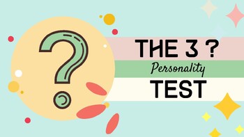 Preview of The Three Question Personality Test