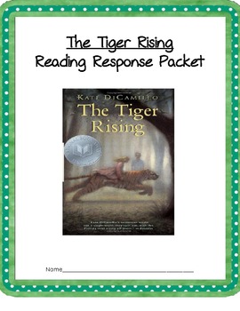 Preview of The Tiger Rising - 34 page Reading Response Packet
