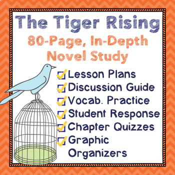 Preview of The Tiger Rising Complete Novel Study: Over 80 Pages of Activities and Quizzes