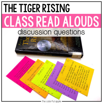 Preview of The Tiger Rising Discussion Questions