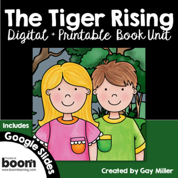 Preview of The Tiger Rising Novel Study: Digital + Printable Book Unit