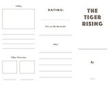 The Tiger Rising Story Brochure Summary Project