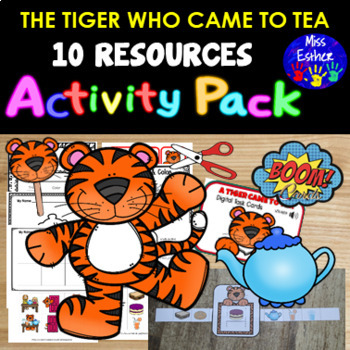 Judith Kerr Tiger Who Came To Tea Book Kids Memory Skill Challenge Card Game 