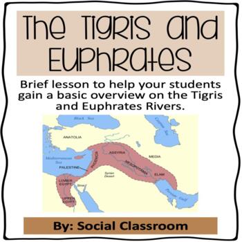 tigris and euphrates river world map