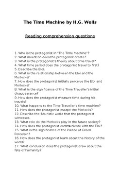 the time machine essay questions