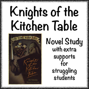 Preview of The Time Warp Trio - Knights of the Kitchen Table Novel Study