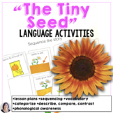 The Tiny Seed Book Companion Language Activities for Speech Therapy