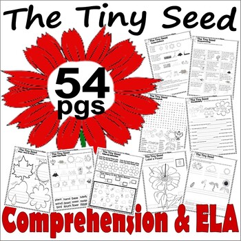 Preview of The Tiny Seed Plant Cycle Read Aloud Spring Book Companion Reading Comprehension