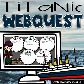 Preview of The Titanic Digital Activity 