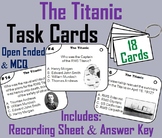 The Titanic Task Cards Activity