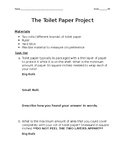#MondayMathDeals The Toilet Paper Project