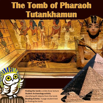 Preview of The Tomb of Pharaoh Tutankhamun BUNDLE