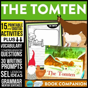 Preview of THE TOMTEN activities READING COMPREHENSION - Book Companion read aloud