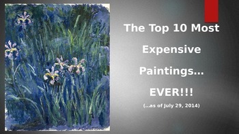 Preview of The Top Ten Most Expensive Paintings ....Ever!!!
