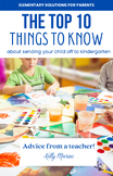 The Top Ten Things You Need To Know About Kindergarten: Ad