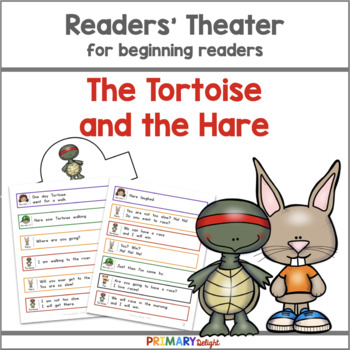 Preview of Readers Theater Fables | The Tortoise and the Hare Readers' Theater 1st Grade