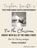 The Tortured Poets Department: Full Lyrics, Taylor Swift, 