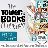 Reading Log Alternative: "Tower of Books" {An Independent Reading Challenge}