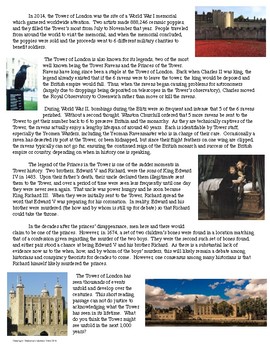 tower of london essay