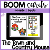 The Town and Country Mouse: Adapted Book- Boom Cards