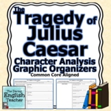 The Tragedy of Julius Caesar Character Analysis Graphic Or