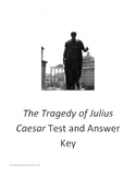 The Tragedy of Julius Caesar Test and Answer Key