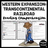 The Transcontinental Railroad Reading Comprehension Westwa