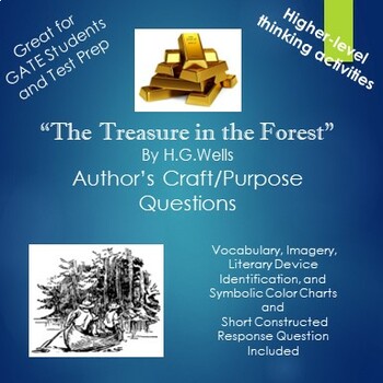 Preview of The Treasure in the Forest Author's Purpose Questions and Activities