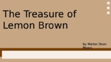 The Treasure of Lemon Brown Character Body Map