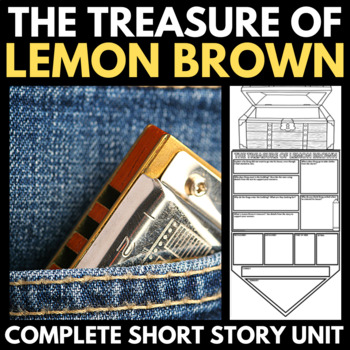 Preview of The Treasure of Lemon Brown Short Story Unit - Short Story Activities Questions