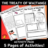 The Treaty of Waitangi Activity Pack NZ