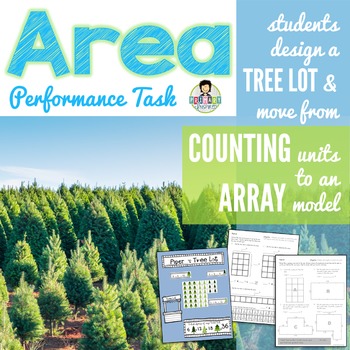 Preview of Area Performance Task ~Tree Lot~