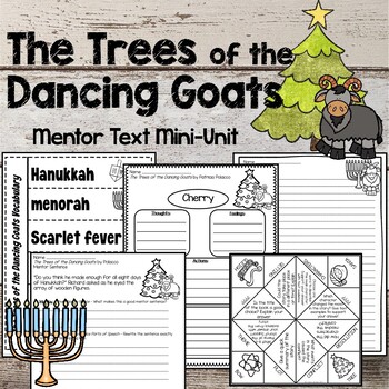 Preview of The Trees of the Dancing Goats No-Prep Mentor Text Mini-Unit with Lesson Ideas