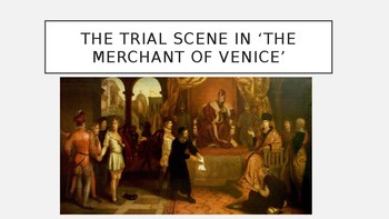 Preview of The Trial Scene in 'The Merchant of Venice'