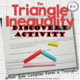 The Triangle Inequality Discovery Activity