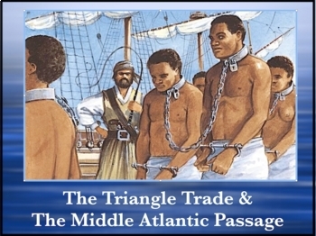 Preview of The Triangle Trade and The Middle Atlantic Passage