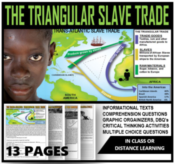 Preview of Triangular Slave Trade, Middle Passage Voyage, King Cotton, and Slave Narratives
